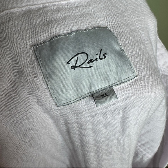 Rails Lavender Button-Up Shirt 100% Cotton - Picture 7 of 7